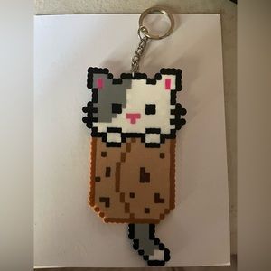 Perler Bead Keychain